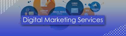 Digital Marketing Agency  banner showing icons for SEO,